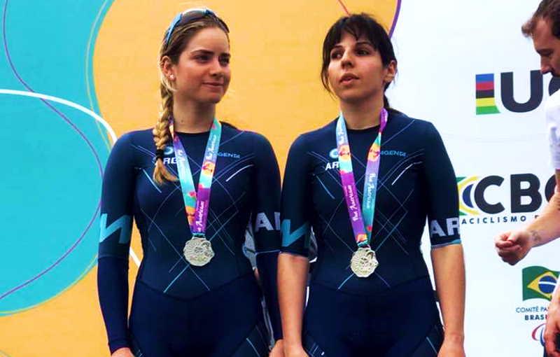 SV | Ciclismo: Barroso y Sánchez obtuvieron una medalla de plata en Brasil