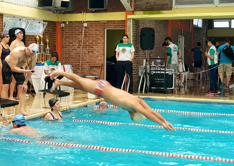 SV | Natación: muy buena actuación de Marea Roja en la Americana de la LENSur