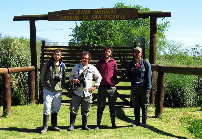 SV | Avanzan en la demarcación de la línea de ribera en la Laguna del Ojo