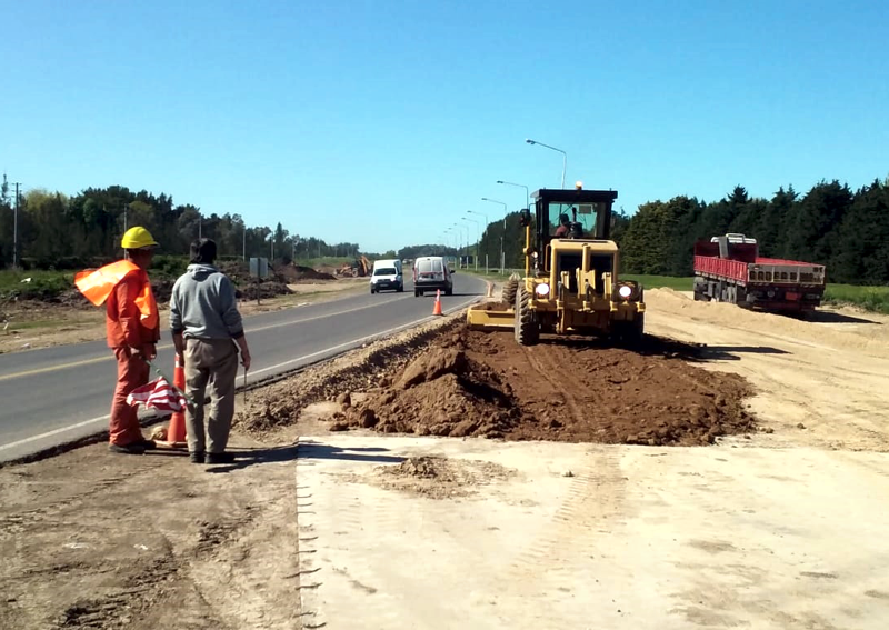 RG | Vialidad recomenzó con las obras en la Ruta 58, en Canning