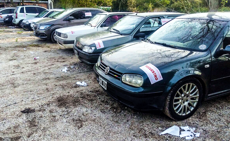 PP | Más de 10 vehículos secuestrados por controles de alcoholemia