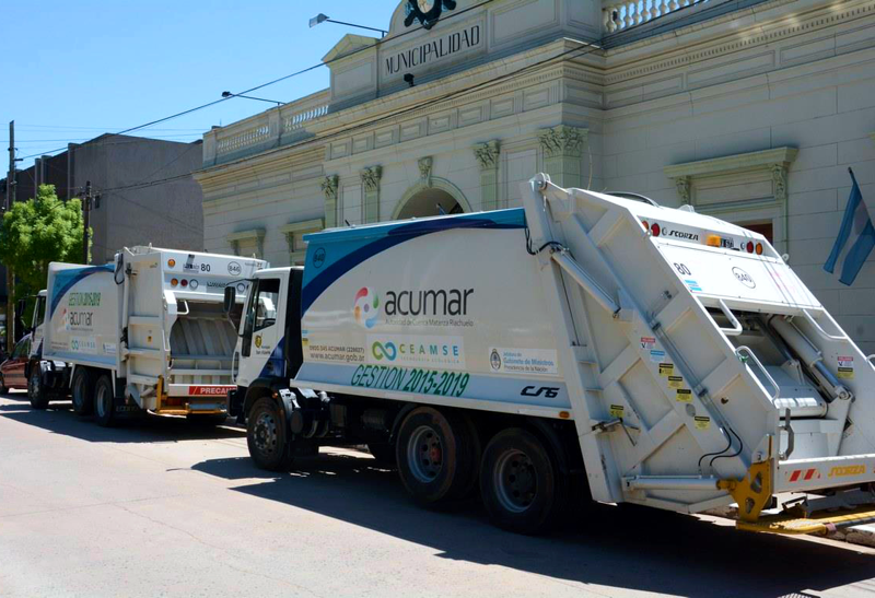 SV | El Municipio incorporó dos camiones compactadores de residuos
