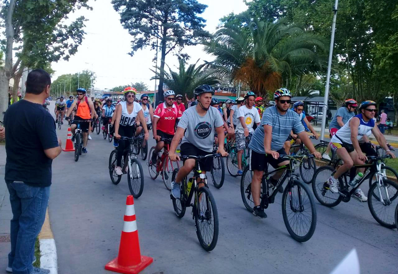 SV | Declararon la peregrinación de ciclistas hacia Luján de interés municipal