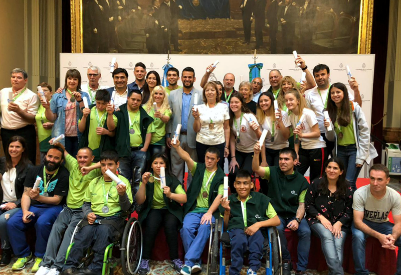 SV | Reconocieron a los ganadores de los Juegos Bonaerenses en Diputados