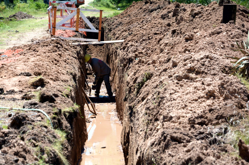 SV | Subestación eléctrica: continúa el tendido entre Glew y San Vicente