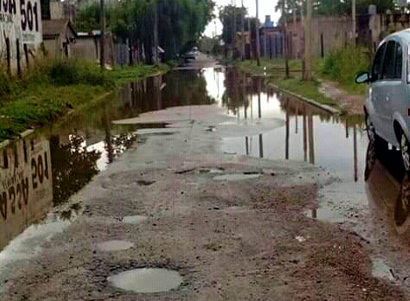 PP | Vecinos de Numancia reclaman por el arreglo de la calle Gianuzzi