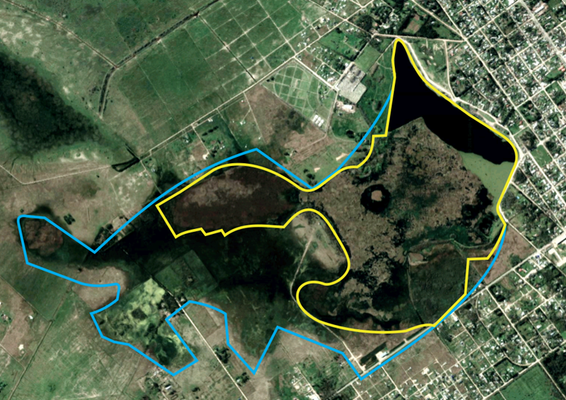 SV | Laguna del Ojo: vecinos rechazaron la línea de ribera demarcada por ADA