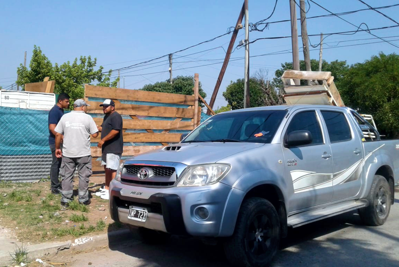 PP | APRESA recuperó un terreno usurpado en el barrio San Pablo