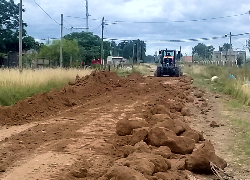 SV | Arreglaron calles y realizaron mejoras en distintos puntos de San Vicente
