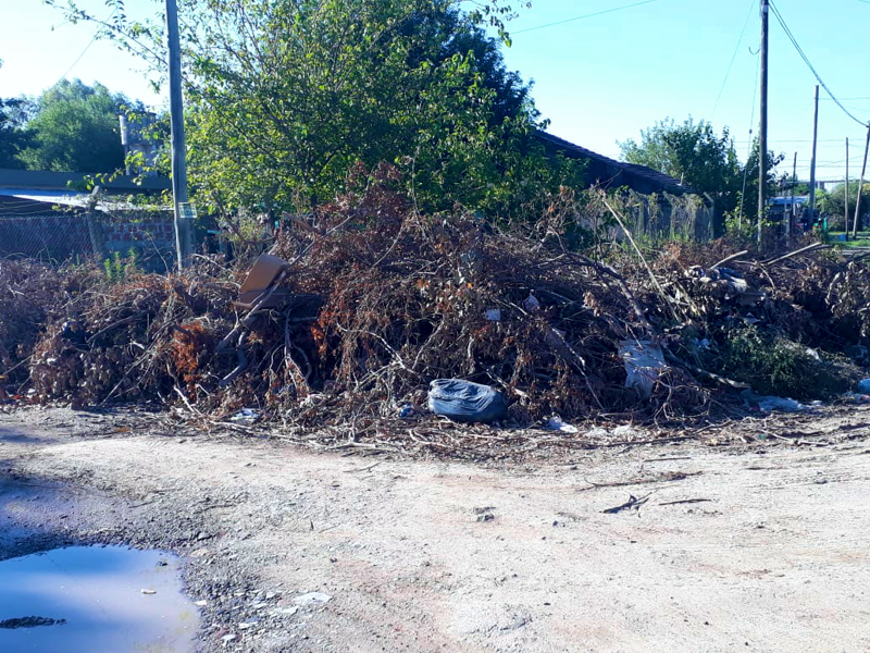 SV | Vecinos del barrio Los Amigos reclaman por la falta de recolección de basura