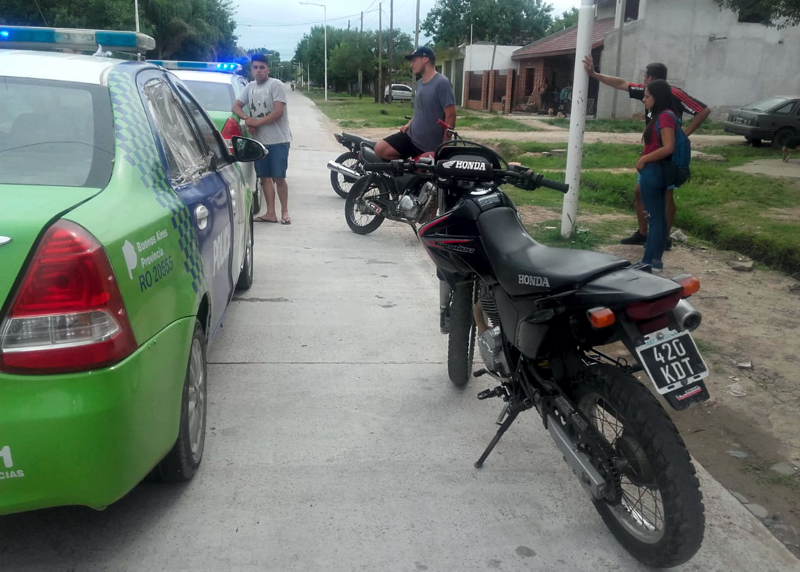 SV | Secuestraron tres motos por circular con escapes libres y generar disturbios