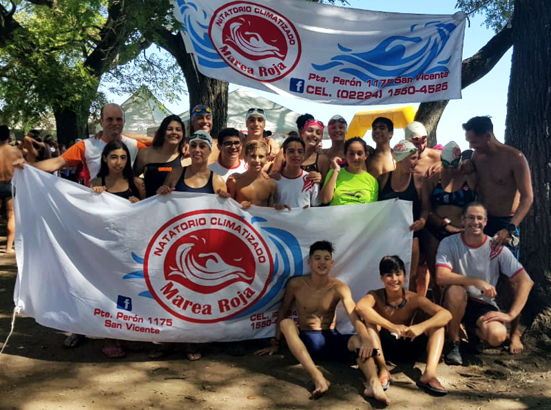 SV | Marea Roja se quedó con el quinto puesto en Aguas Abiertas de Chascomús