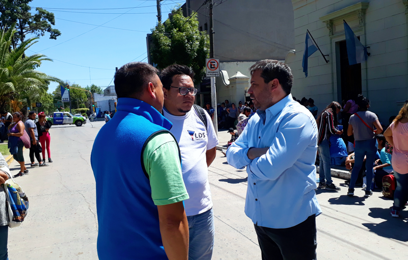 SV | Barrios de Pie se movilizó para pedir por el arreglo de calles en Korn