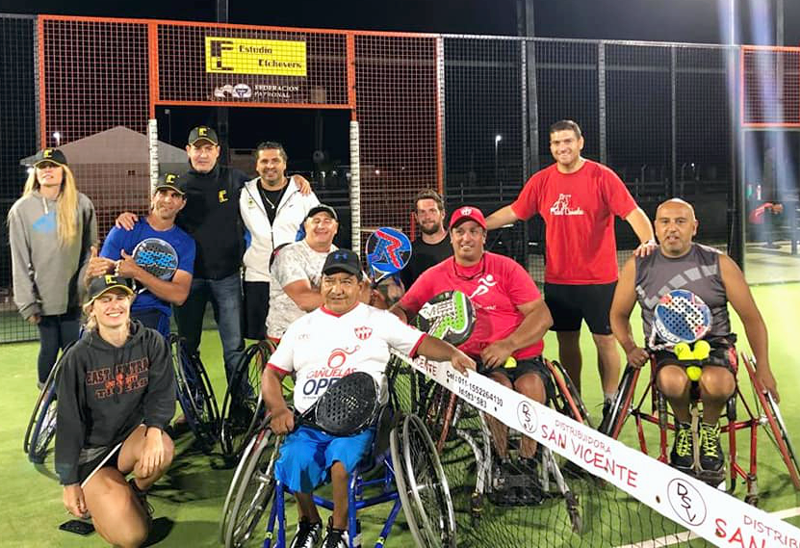 SV | El sueño de comenzar con una escuela para pádel adaptado en San Vicente