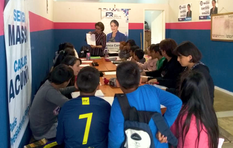 PP | Cursos y capacitaciones gratuitas en el barrio El Roble de Guernica