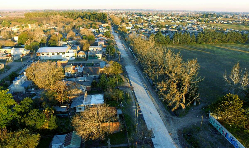 RG | El asfalto de la megaobra de la avenida Espora llegó a Guernica