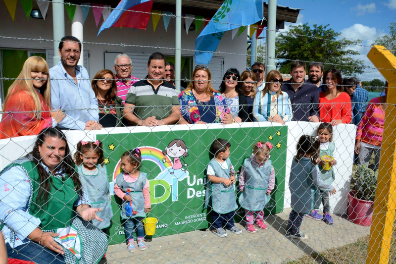 SV | Comenzó a funcionar la primera Unidad de Desarrollo Infantil de Domselaar