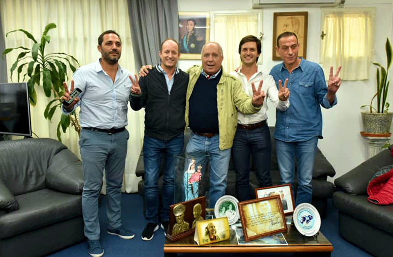 SV | Mantegazza se reunió con intendentes peronistas de la región