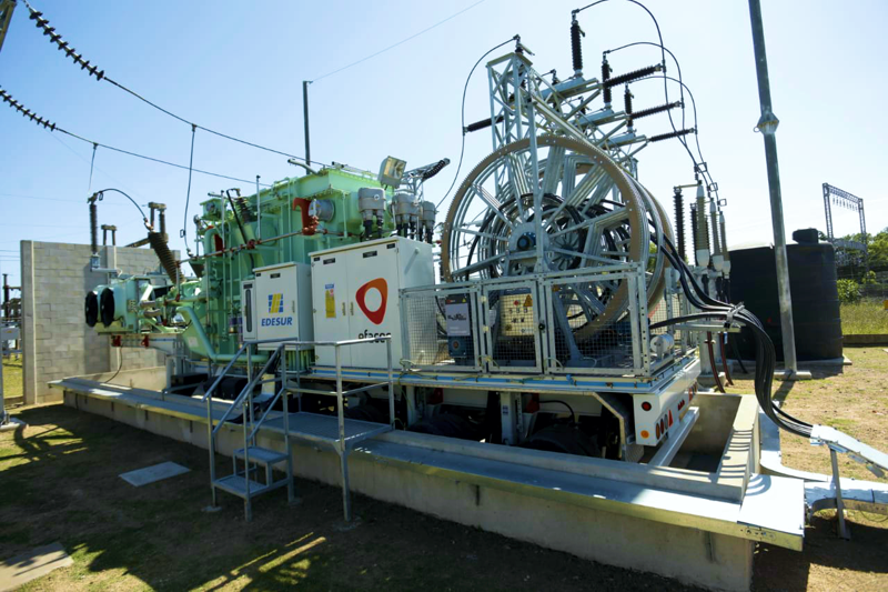 SV | Avanzan en la instalación de la subestación eléctrica de San Vicente