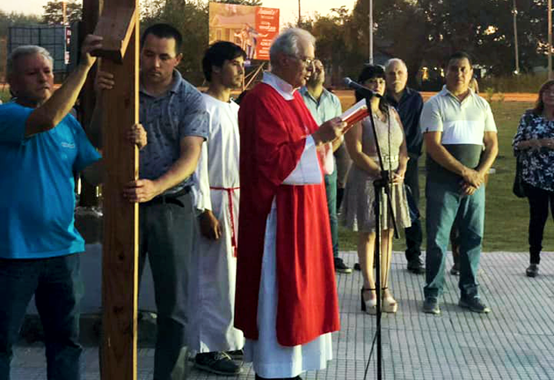 SV | Inauguraron el Vía Crucis permanente en Alejandro Korn