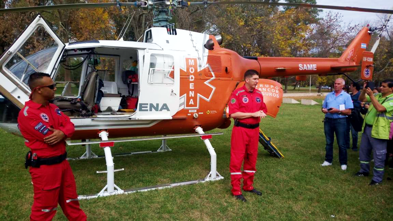 SV | Realizaron un simulacro de atención a pacientes politraumatizados