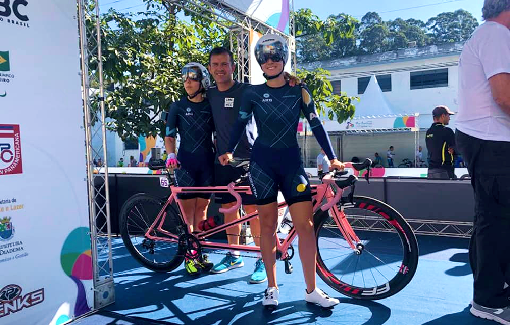 SV | Ciclismo: Micaela Barroso y Florencia Sánchez corrieron en San Pablo