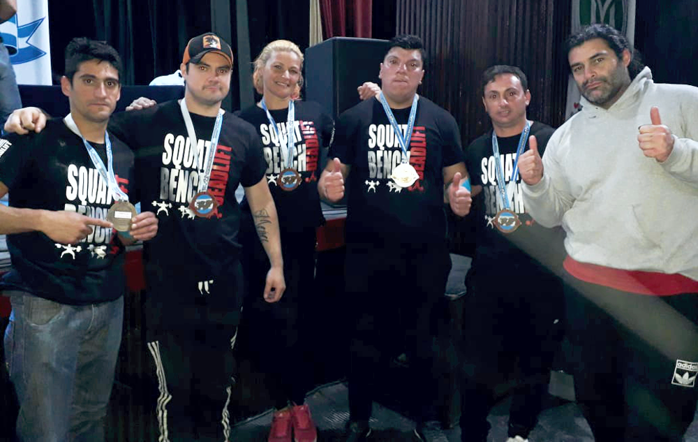 PP | Cinco peronenses representarán a Argentina en el Sudamericano de Powerlifting