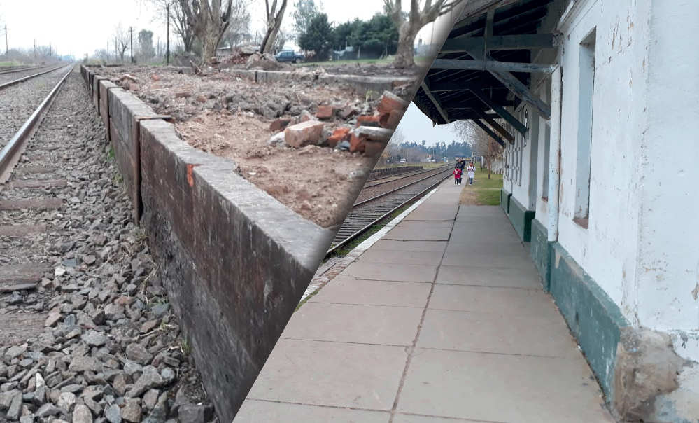 SV | Construyen «moderno» andén en la estación de Domselaar