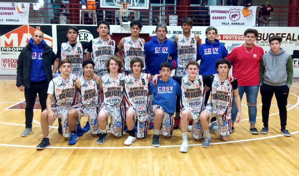 SV | Básquet: la U17 del «Depo» se consagró en Villa Ramallo