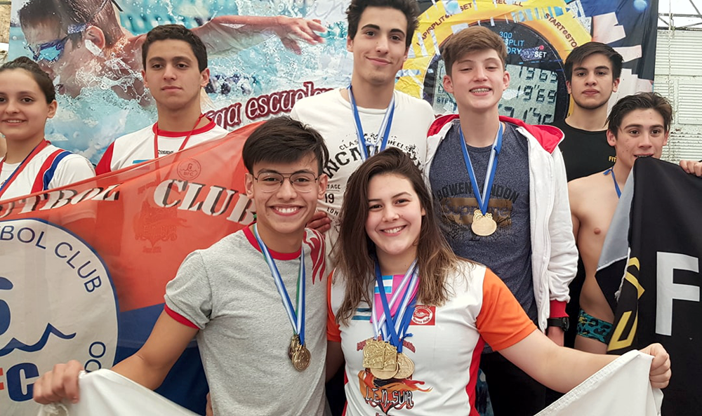 SV | Buena actuación de nadadores sanvicentinos en una nueva fecha de la LENSur