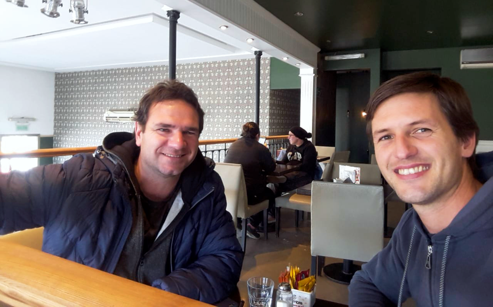 SV | Ahora están Todos > Mantegazza y Vázquez se comprometieron a trabajar juntos