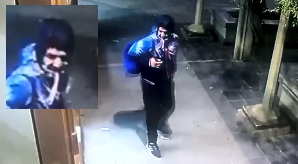 SV | Policial > Cámaras registran el intento de asalto a Farmacia Matayoshi