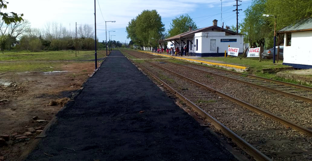 SV | Blanco y negro > Domselaar recuperó el servicio de trenes, pero…