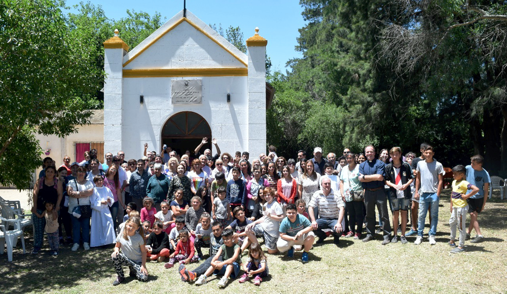 Misa | Pusieron en valor la capilla del barrio La Merced de San Vicente