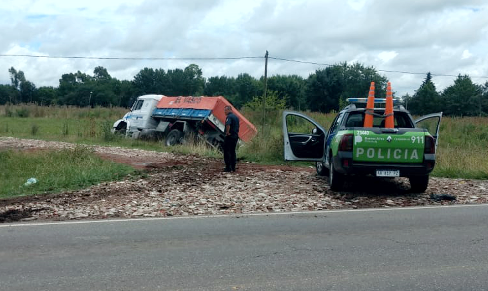 Piratas del asfalto | La Policía Vial de Guernica recuperó un camión robado