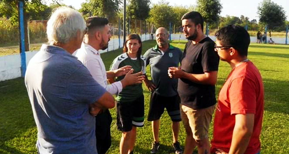 Guernica | Lanzaron el programa «Deporte Peronense en los Barrios»