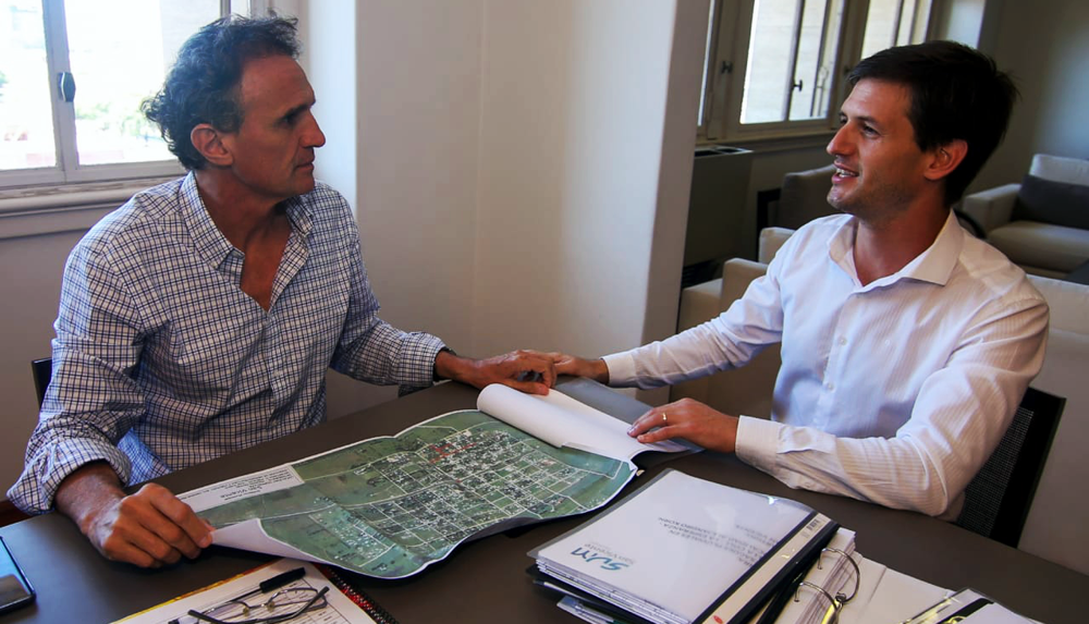 Obra pública | Nicolás Mantegazza se reunió con el ministro Gabriel Katopodis