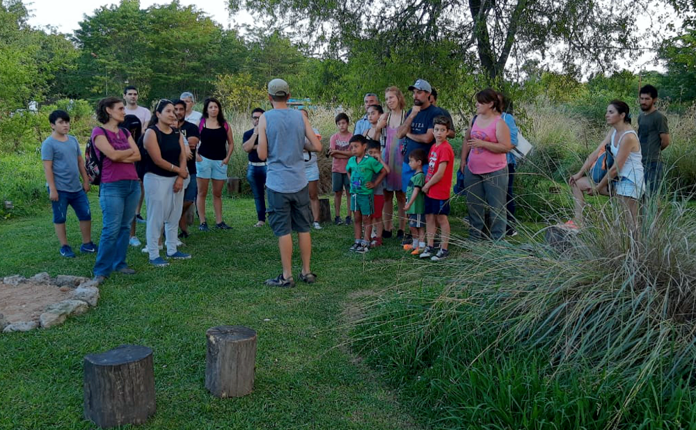 Laguna | Se realizó la primera visita guiada nocturna en la Reserva Ecológica