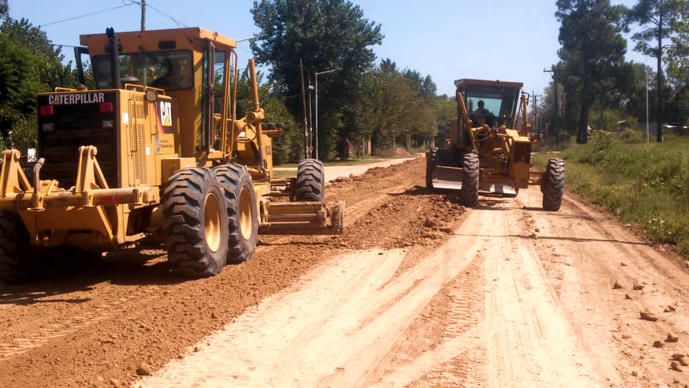 Servicios | El Municipio peronense adquirió materiales para el arreglo de calles de tierra