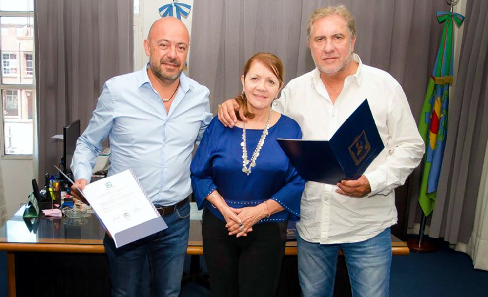 Encuentro | Cantero solicitó obras para el Polideportivo “Jorge Furriól”