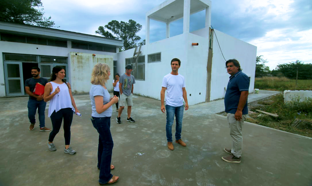 Educación | Avanzan los trabajos en el Jardín de Infantes 916 y la Escuela Rural 10
