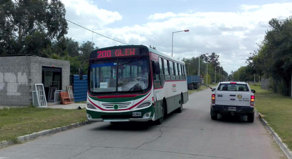 Transportes | La Línea 200 está cubriendo el servicios de colectivos a Domselaar