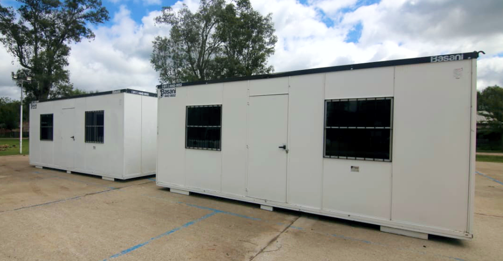 Educación | Llegaron las aulas modulares para Santa Ana y Villa Coll