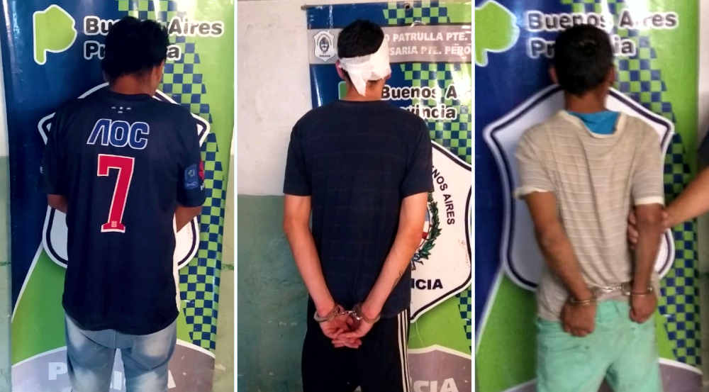 Policiales | Detienen a tres hombres en dos hechos delictivos perpetrados en Guernica