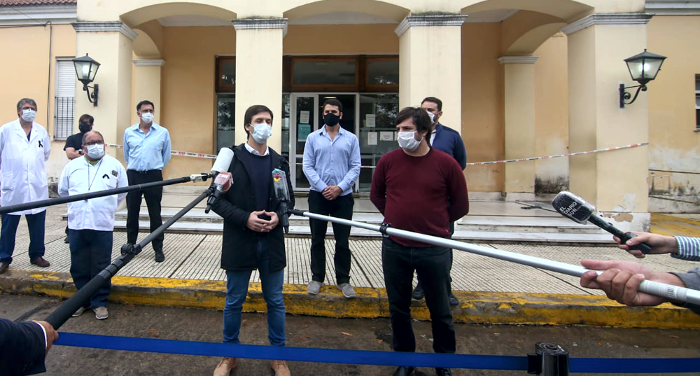 San Vicente | Cierran por 48 horas el hospital Carrillo para su desinfección