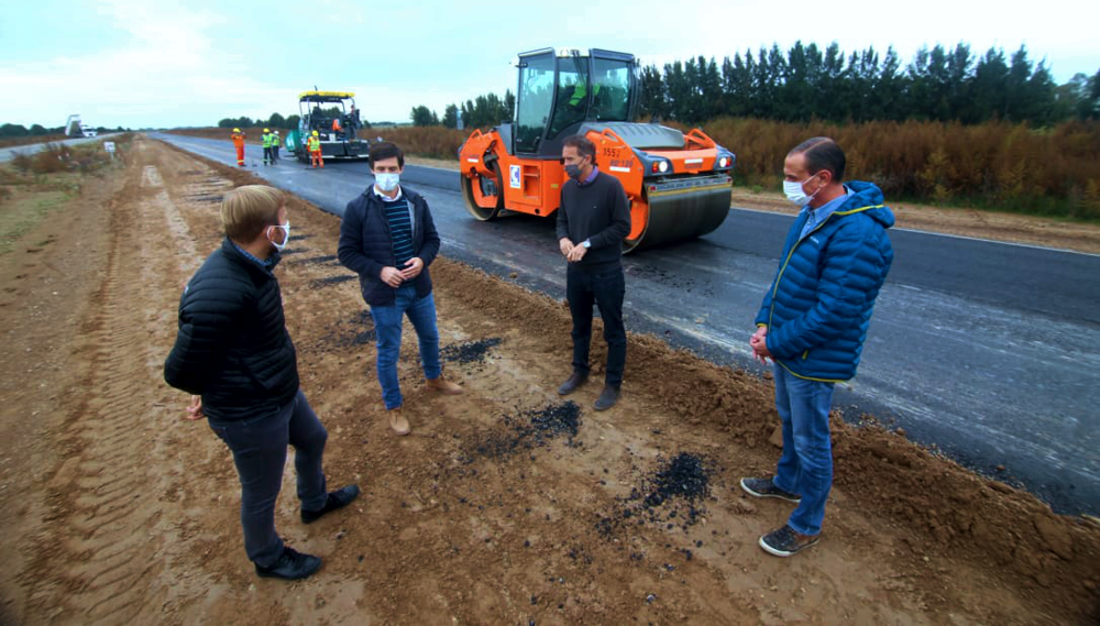 Obra pública | Reactivan trabajos en la Autopista Presidente Perón, una obra muy importante para la región