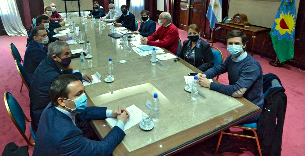 Presidente Perón | Blanca Cantero se reunió con Kicillof y el senador Pallares