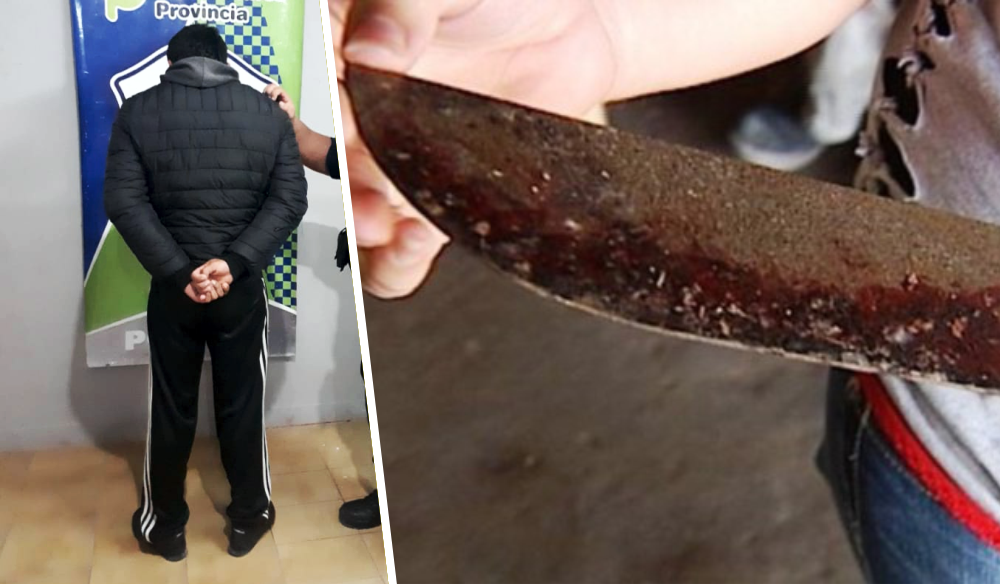 Guernica | Detuvieron a un joven que intentó matar a otro con un machete