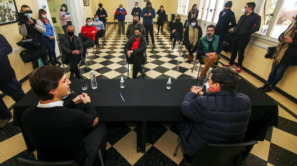 Pandemia e invierno | Arroyo y Mantegazza firmaron tres convenios por 63 millones de pesos