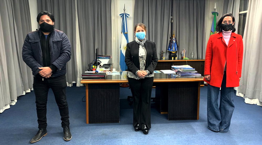 Presidente Perón | Blanca Cantero se reunió con las nuevas autoridades de ANSES